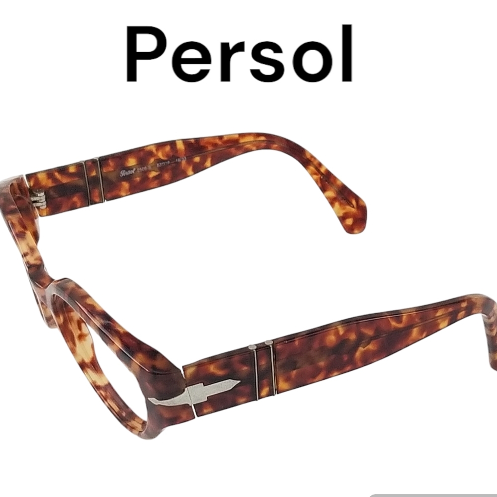 Super Cool looking vintage Persol Italy  tortoise shell Eyeglasses frames